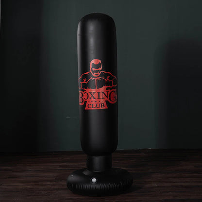Standalone Inflatable Punching Bag Kickboxing Workout Equipment for Home Exercise Adults and Children